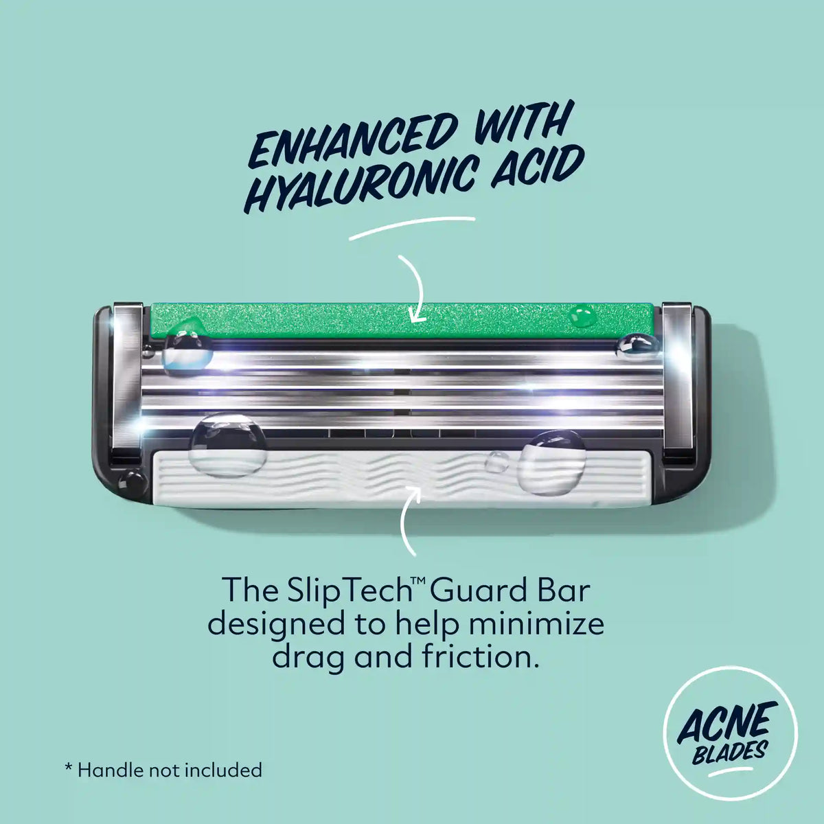 Acne Friendly Razor Blade