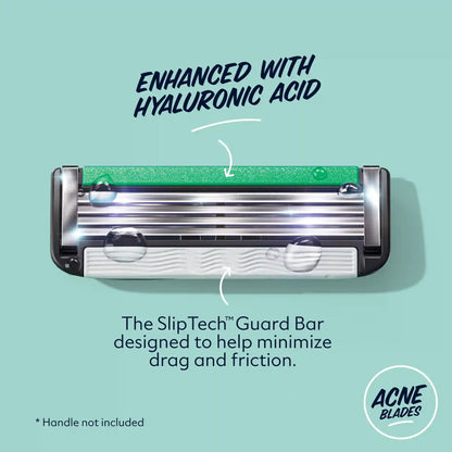 Acne Friendly Razor Blade